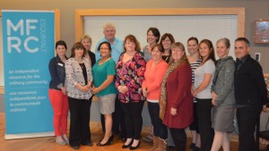 Photograph of some MFRC staff
